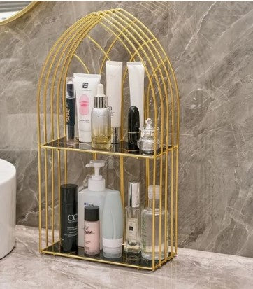 1pc Dressing Table Organser Makeup Rack single tier