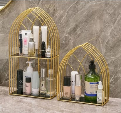 1pc Dressing Table Organser Makeup Rack single tier